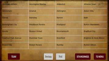 Football Standings تصوير الشاشة 3