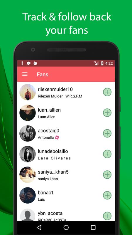 Unfollow for Instagram - Non followers & Fans for Android ... - 450 x 800 jpeg 38kB