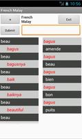 Malay French Dictionary 海報