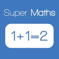 Super Maths الملصق