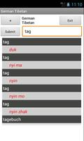 Tibetan German Dictionary Cartaz
