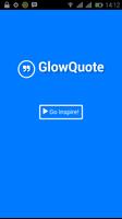 GlowQuote الملصق