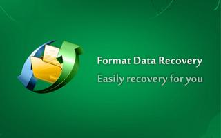 Format Data Recovery الملصق