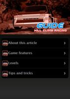 Guide Hill Climb Racing captura de pantalla 1