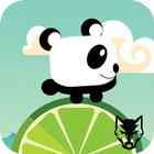 Runner Fruit-Ninja Panda icono