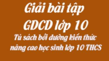 Hướng dẫn giải bài tập giáo dục công dân lớp 10 截圖 1