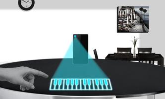 Virtual Piano Simulator Affiche
