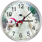 New Horse Clock Live Wallpaper icône