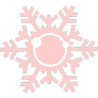 Color Snowflakes Icon Pack icono