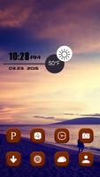 Brown Woodiness Icon Pack syot layar 1
