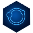 Dark Blue Hexagon Icon Pack