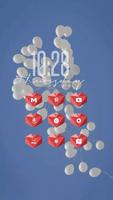 Loving Heart Icon Pack Affiche