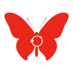 ”Red Butterfly Icon Pack