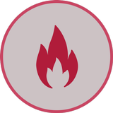 Red Fire Icon Pack icône