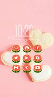 Red Watermelon Icon Pack پوسٹر