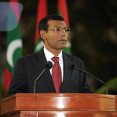 Raees Meeha: President Nasheed biểu tượng