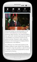Raees Meeha: President Nasheed الملصق