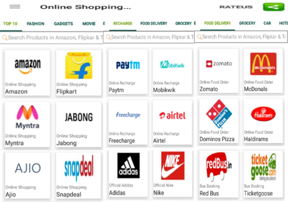 टॉप 10 ऑनलाइन शॉपिंग ऐप इंडिया for Android - APK Download