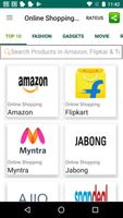 Top10 Online Shopping App India captura de pantalla 1