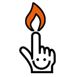 Finger on Fire icône