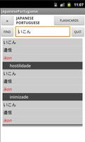 Japanese Portuguese Dictionary پوسٹر