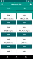 JSON - XML Tutorial captura de pantalla 2