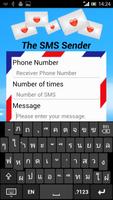 The SMS Sender capture d'écran 1