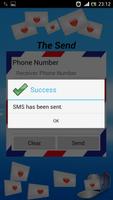 The SMS Sender capture d'écran 2