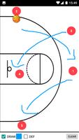 برنامه‌نما Basketball Clipboard عکس از صفحه