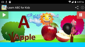 ABC for kidz Alphabet Tutorial Poster