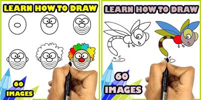 How to Draw easy things ポスター