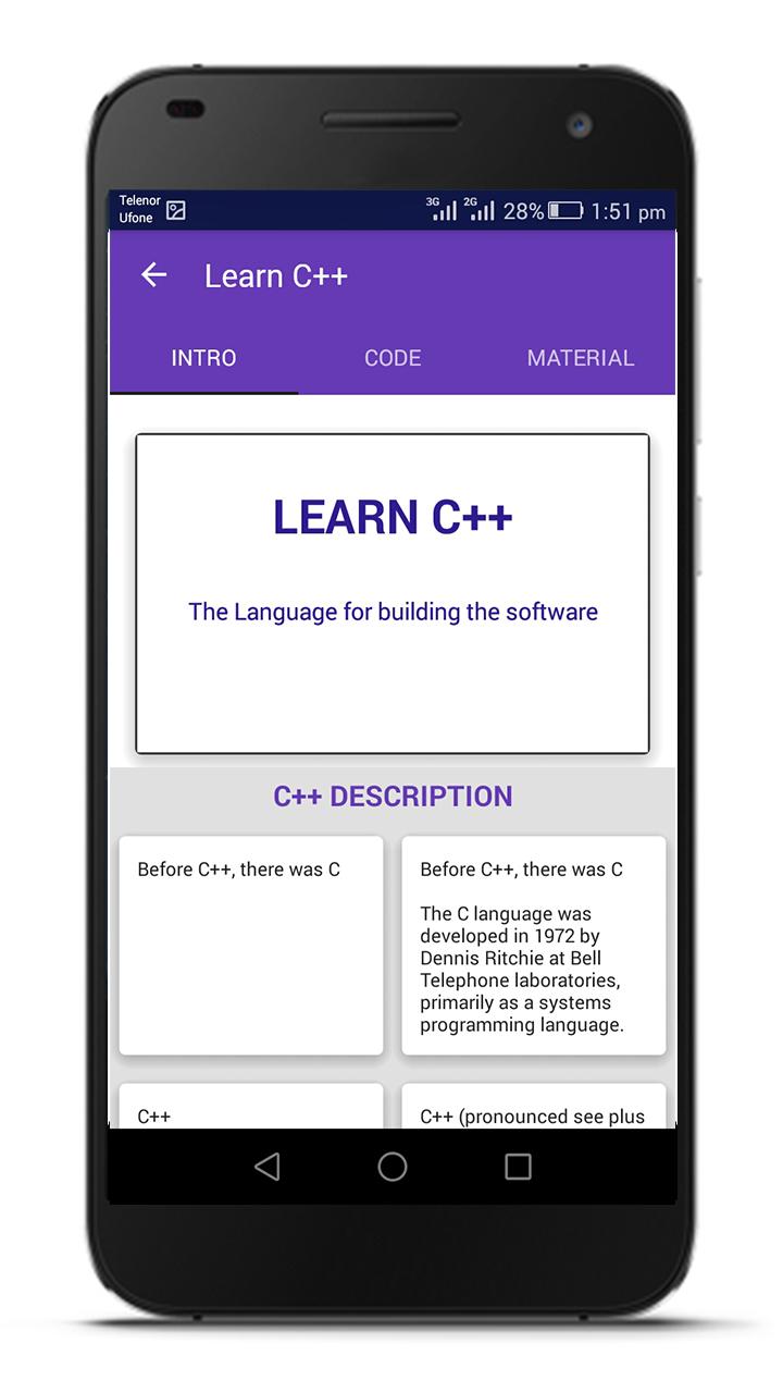 Learn C++ APK für Android herunterladen