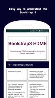 برنامه‌نما Learn Bootstrap 3 عکس از صفحه