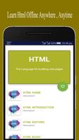 Learn HTML - HTML Tags Plakat