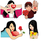 Love Stickers For Whatsapp आइकन