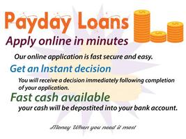 Bad Credit Payday Loans 海報