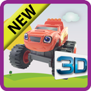 The Monster Truck Blaze puzzle APK