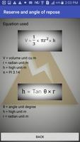 Volume and Angle of repose capture d'écran 1