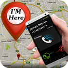 GPS location tracking find friends trace number আইকন