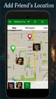 Poster GPS location tracking find friends trace number