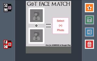 Face Match for Game of Thrones Plakat