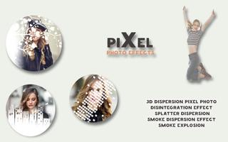 Pixel Photo Effect پوسٹر