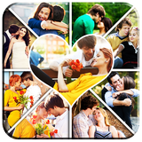 Love Collage Photo Frame ikon