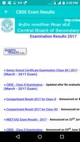 2018 CBSE RESULTS - ALL INDIA capture d'écran 1