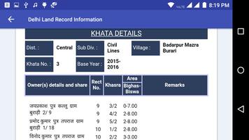 برنامه‌نما Delhi Land Records - ROR Reports عکس از صفحه