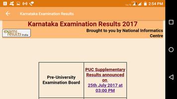 2018 Karnataka Exam Results - All Exam screenshot 3