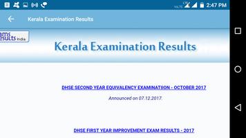 2018 Kerala Exam Results - All Exam screenshot 2
