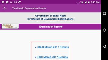 3 Schermata 2018 Tamil Nadu Exam Results - All Examination