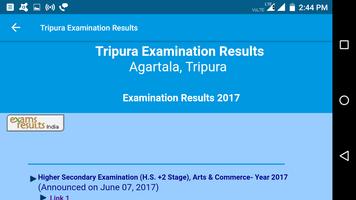 2018 Tripura Exam Results - All Examination 스크린샷 3