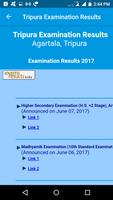 2018 Tripura Exam Results - All Examination اسکرین شاٹ 1